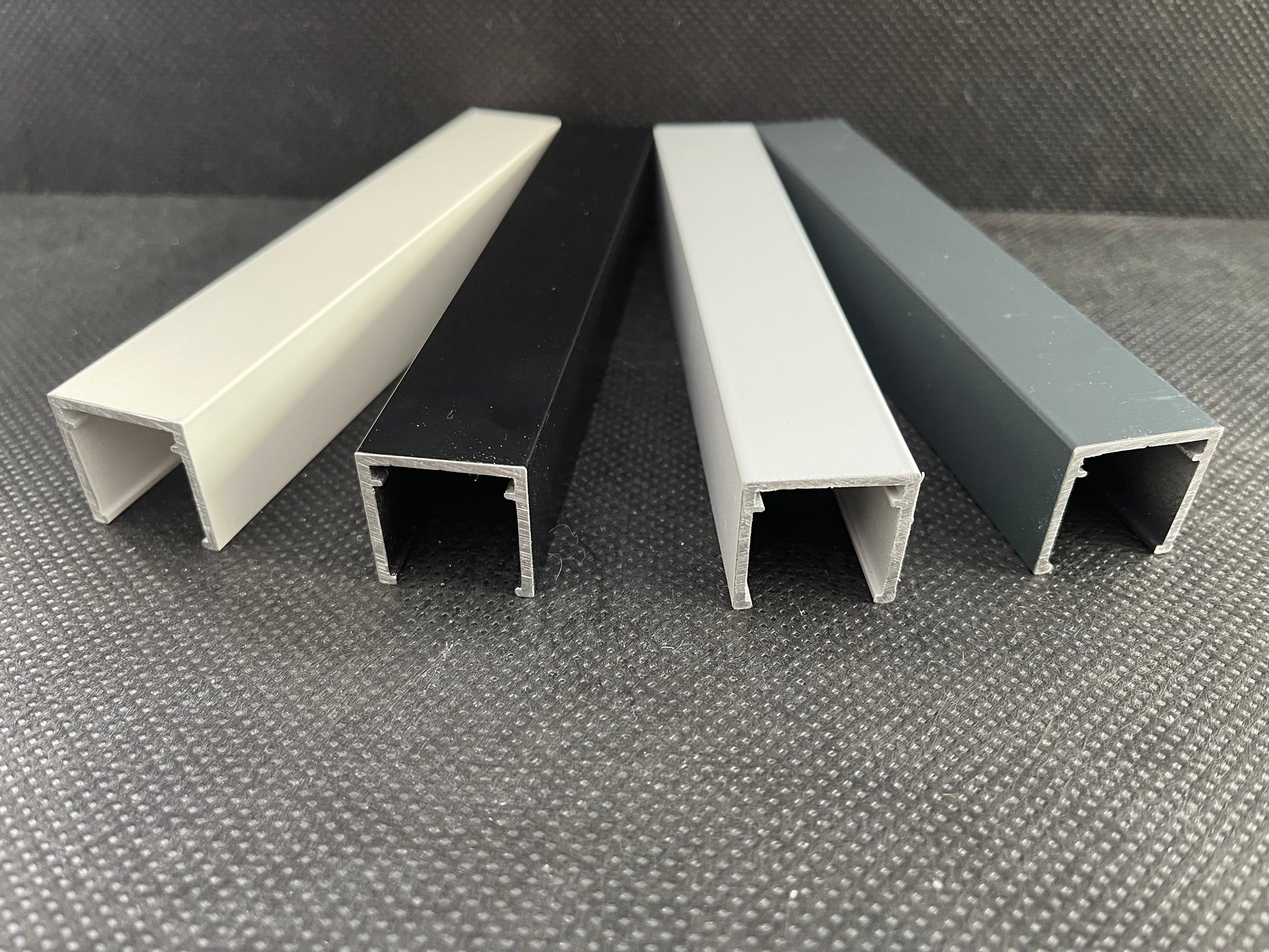 25 x 25 x 3m U Channel Profile Stock Colour Examples