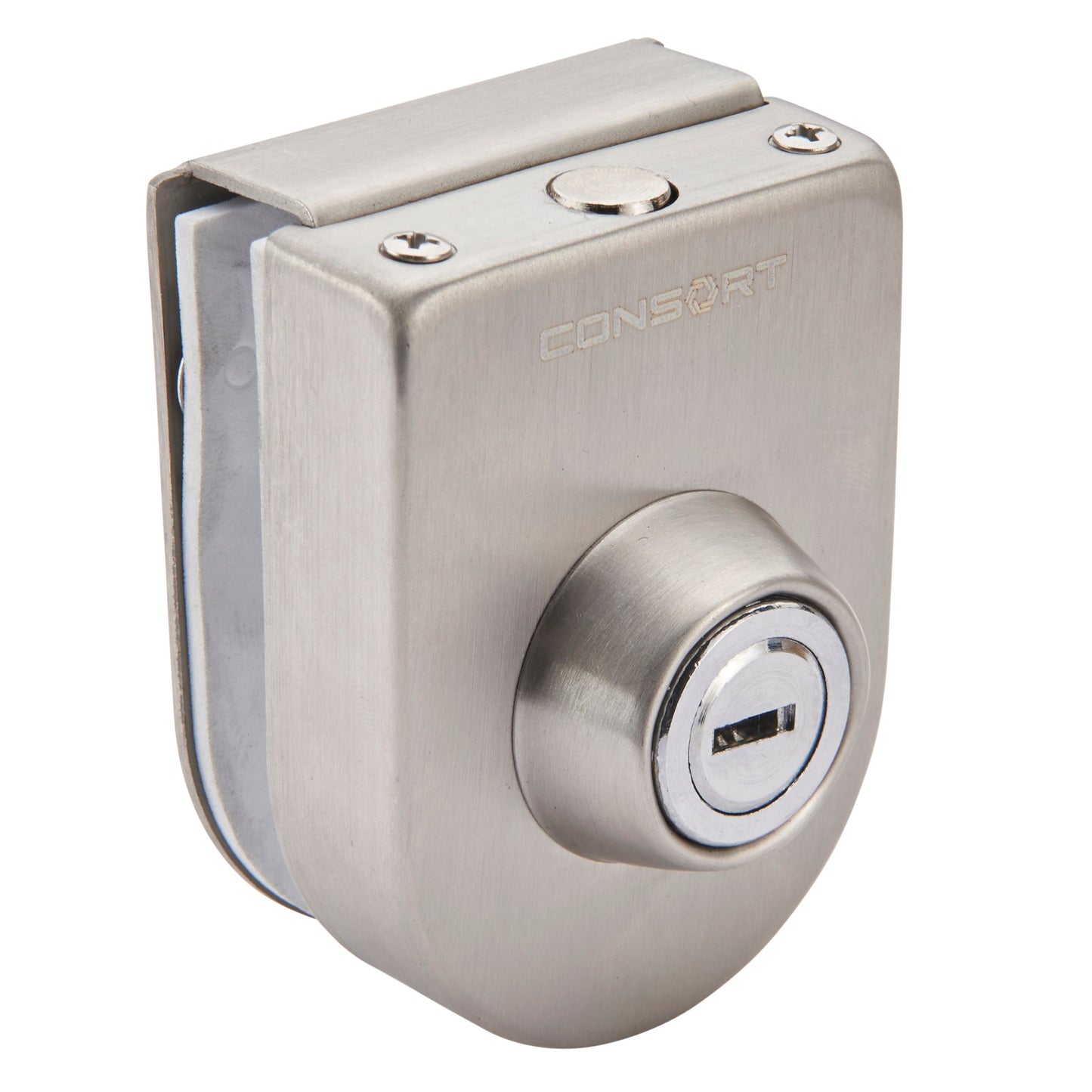 CGL006 Glass Door Leaf Slip Over Lock SSS