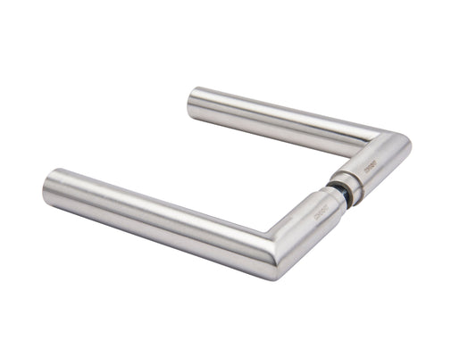 CGL499 - Glass Door Lever Lock SSS - Mitre Handles Set