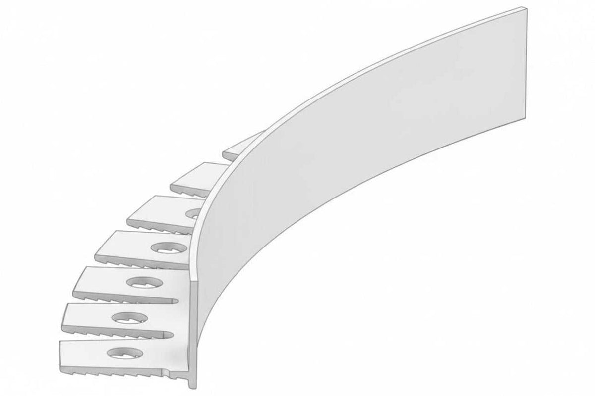 E-12 Flexible Edge Bead Trim 15mm Trims