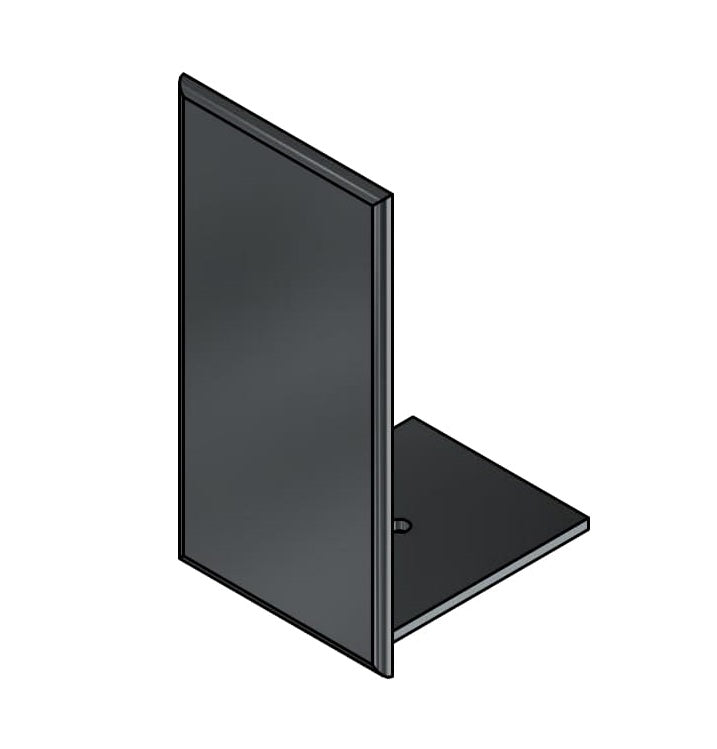 EC-50 50x25mm Glazing Channel Endcap