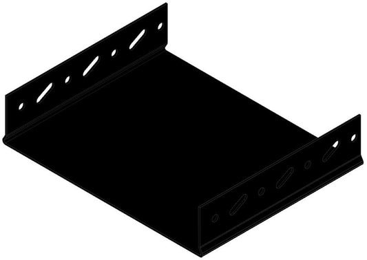 ECP 100 Black End Capping Profiles 100mm Wall