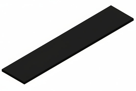 PVC Pre Taped Glazing Flat Bars 25x3.0m Pack 30 PARTITIONS LTD