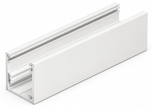 Glazing Aluminium U Channels - Two-Part 30x25x3m + Gaskets Single Glaze