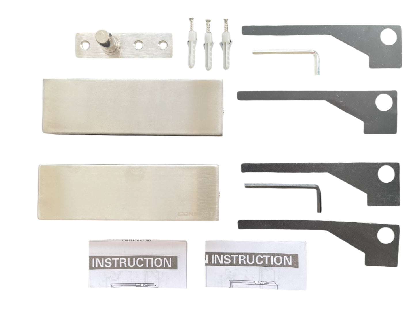 Glass Door Patch Set