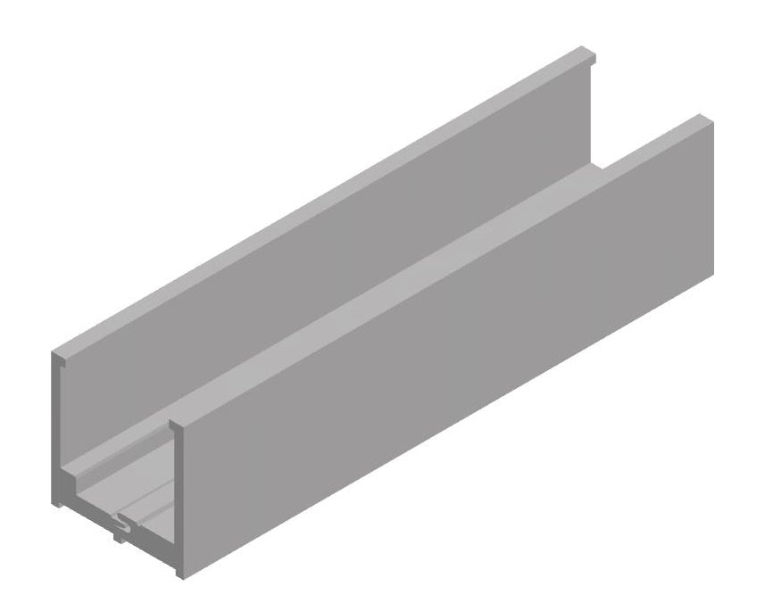 Glazing U Channel - Two-Part 25 x 25mm - PARTITIONS LTD