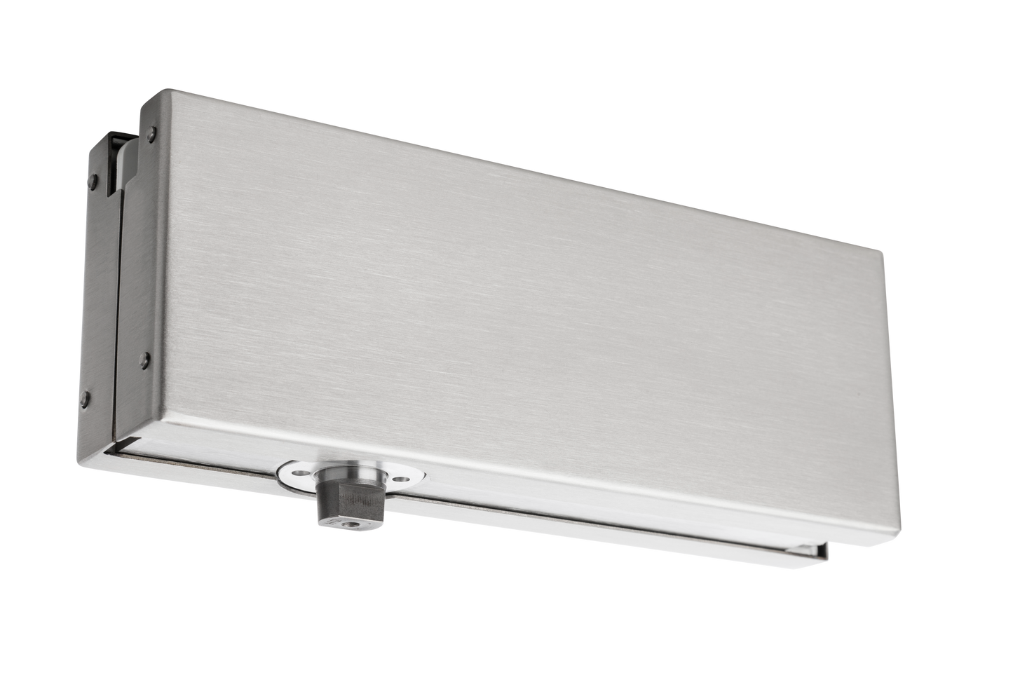 Grade 304 - Side View Glass_Door_Hydraulic_Patch_closer_SSS