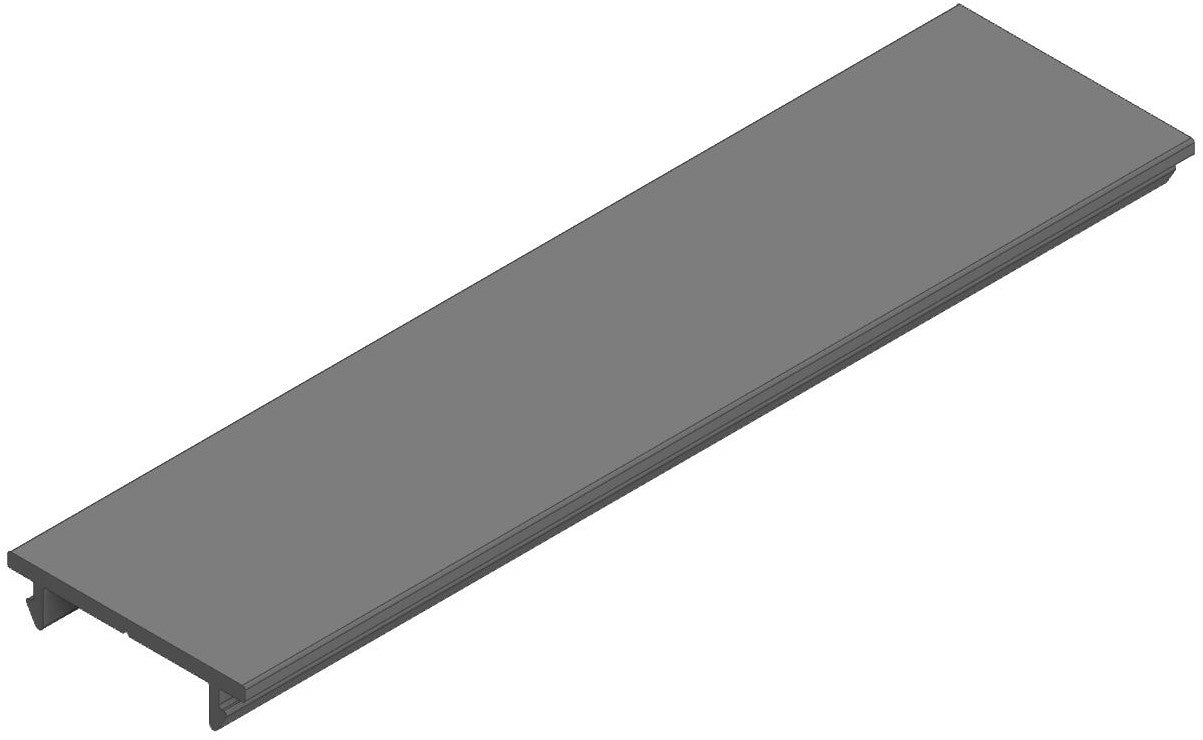 Blank Plate / Head Track - Single Glazed 25mm - PARTITIONS LTD