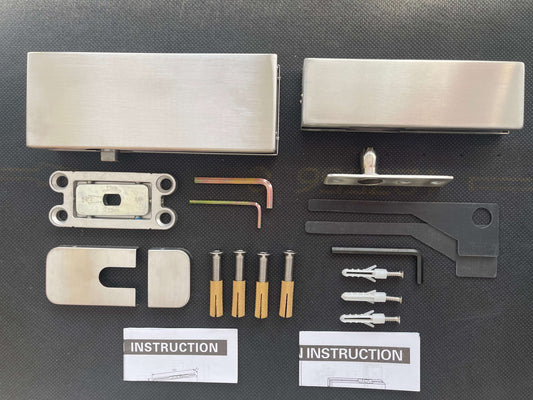 Hydraulic Self Closing Glass Door Sets PARTITIONS LTD