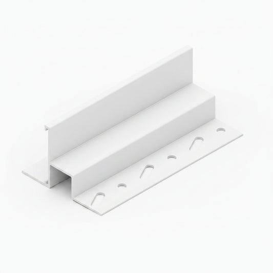 JT15A_Junction_Ceiling_Trim Plaster Board To Tile With Shadow Gap 15mm