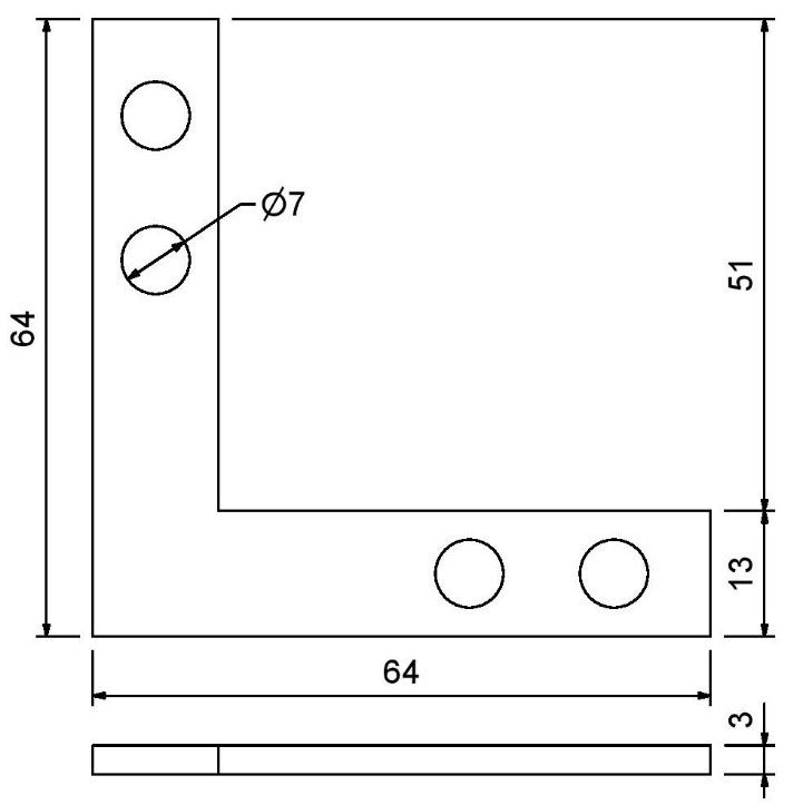 HT-Type Ceiling Grid Corner Connector