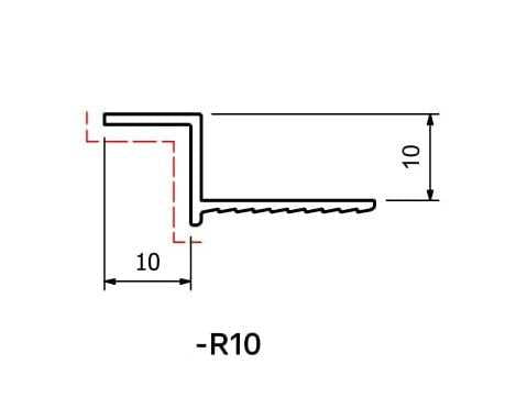 R-Type Reveal Trims - BLACK Trims