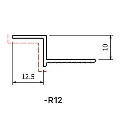 R-Type Reveal Trims - BLACK Trims