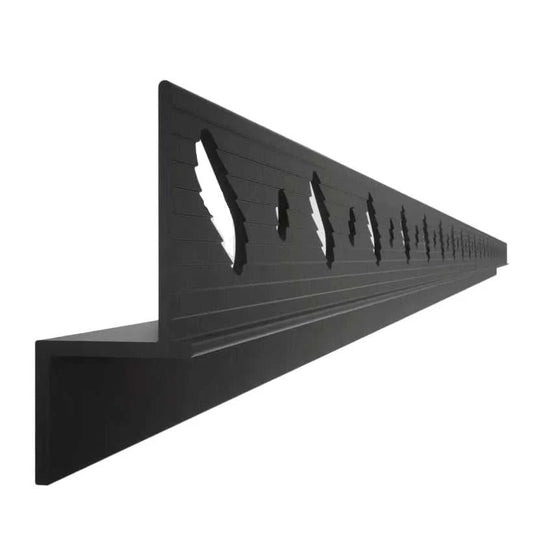 R-12 Type 12mm Reveal Trims - BLACK Trims