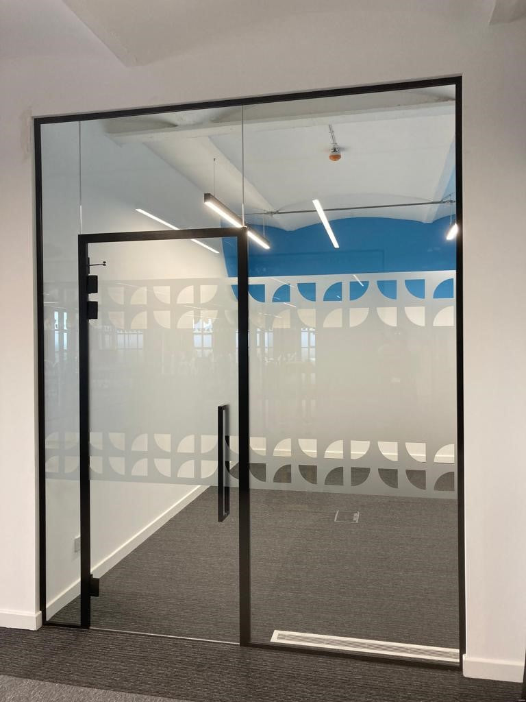 Slim Line Frame Installed Example