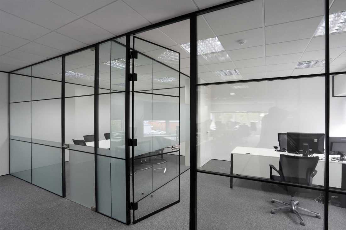 Slim Line Frame Installed Example Crittal Glazing