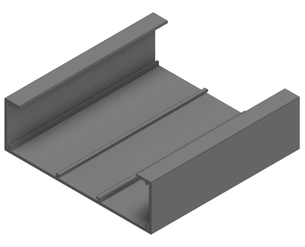 WRHT100 - Grey 124x30x3000mm Lengths