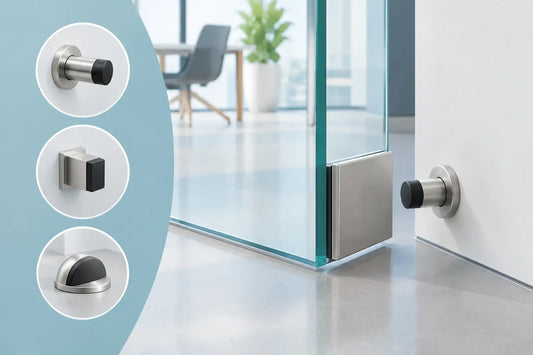 Choosing a Glass Door Wall Stop for Clean Stops