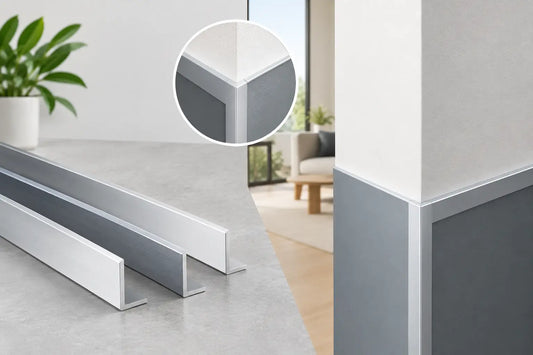 Aluminium Angle Trim for Clean Interior Edges