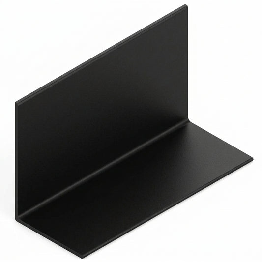 AG-60x40mm - Ceiling Perimeter Angle Trims - BLACK