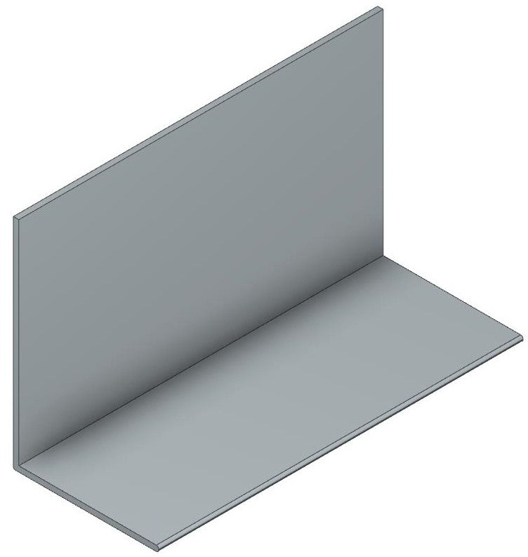 AG6040 Aluminium Angle 3000mm x 60mm x 40mm