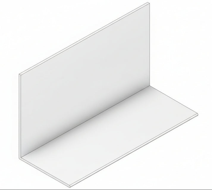 AG-60x40mm - Perimeter Angle Trim - ARCHITECTURAL GRADE – PARTITIONS LTD