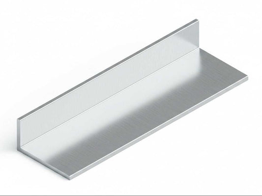 AL-30x15x2.0mm - Perimeter Angle - RAW ALUMINIUM Trims