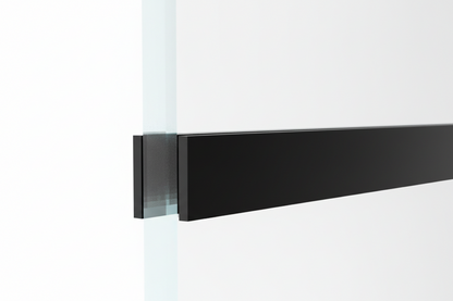 Aluminium Glazing Flat Bars 30x2x3.0m - BLACK FINISH PPC