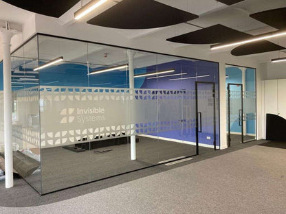 Aluminium U Channel Glass Screens - 30x25x3m PARTITIONS LTD