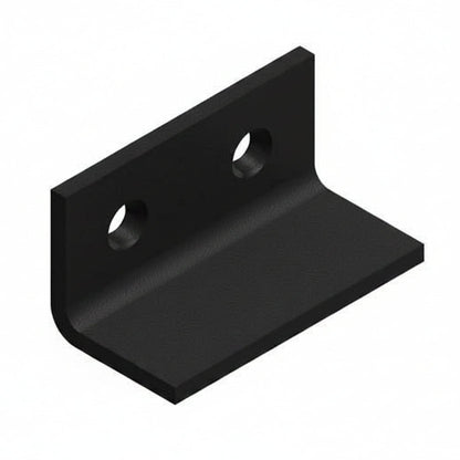 Angle Door Stop 25 x 50mm Black Ironmongery