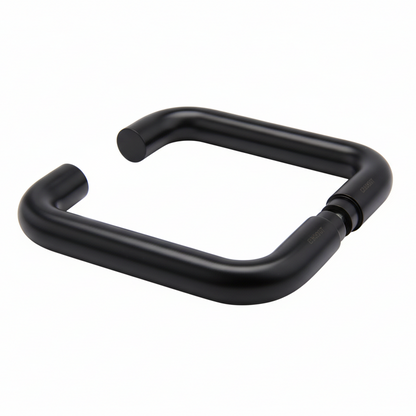 CGL101_-_Glass_Door_Lever_Lock_return_handles_set_BLACK