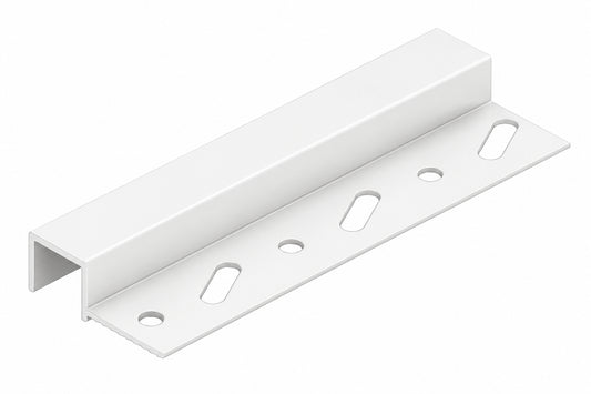 D12 12mm Shadow Profile Gap Channel - 3.0m White 