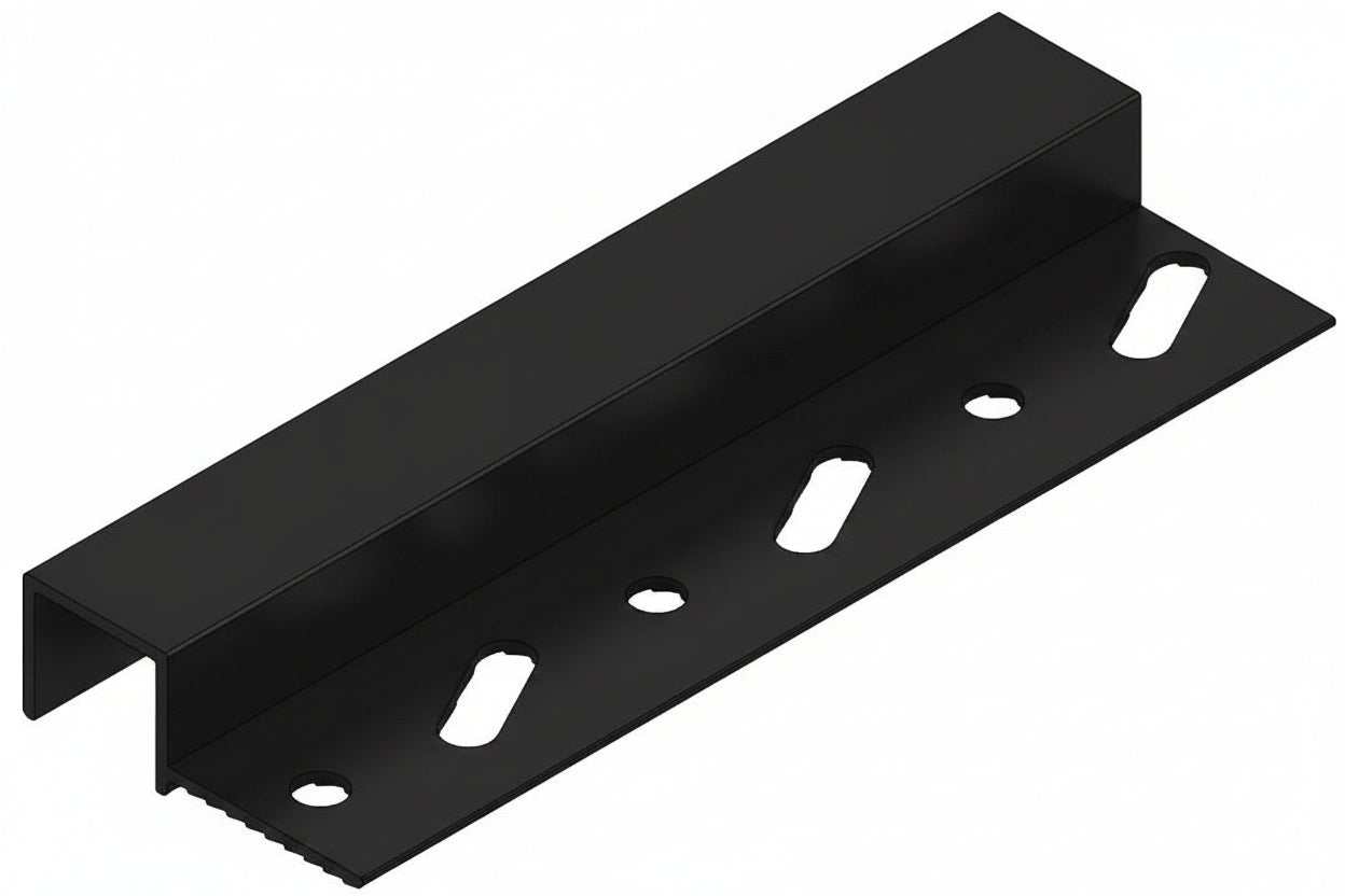 Door Frame & Wall Reveal Trims - 3000mm BLACK D12