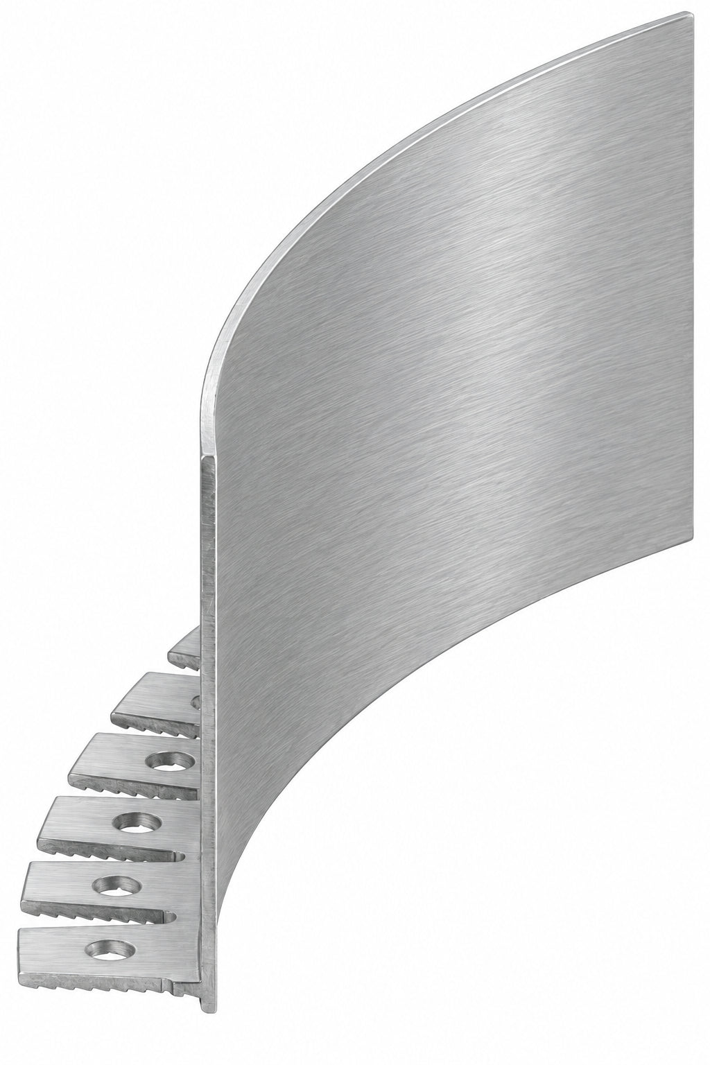 E-50F - Flexible Trim - 3.0m Aluminium Finish 