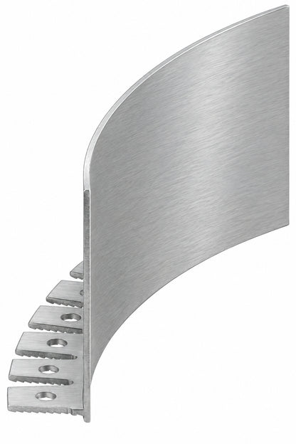 E-50F - Flexible Trim - 3.0m Aluminium Finish 