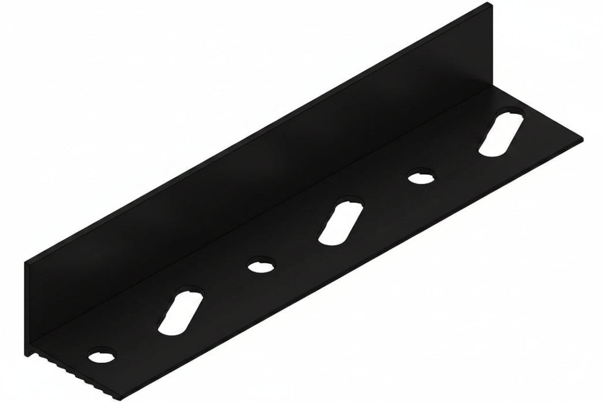 E15 - Black edge bead aluminium trim