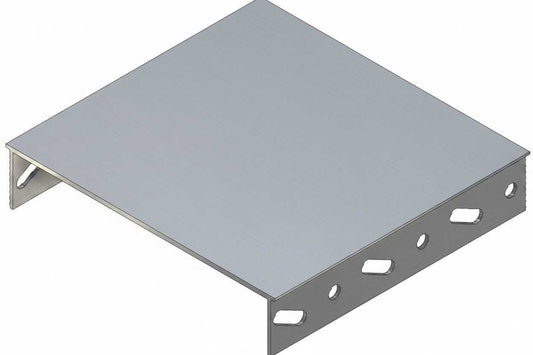 ECP-Type 100mm Wall Capping Channels - BLACK Trims