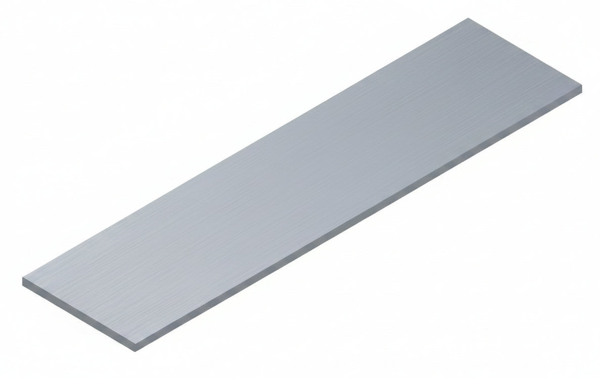 FB30 - Aluminium 30mm x2m2 x3m Flat Bars - ALUMINIUM FINISH