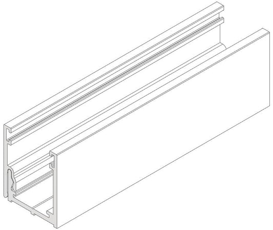 FT30/BB30 GLAZING CHANNEL - WHITE