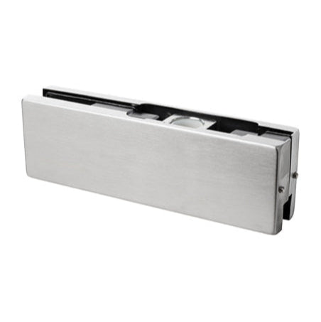 Glass Door Top Patch Fitting - SSS Finish ( Dorma Style PT10 )