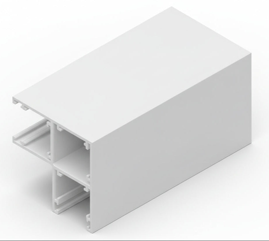 Glazing Corner Profle - 3.0m White C50