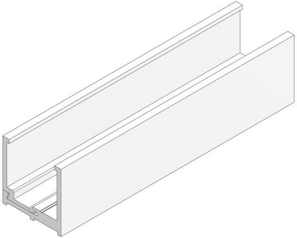 Glazing U Channel - Two-Part 25 x 25mm - PARTITIONS LTD