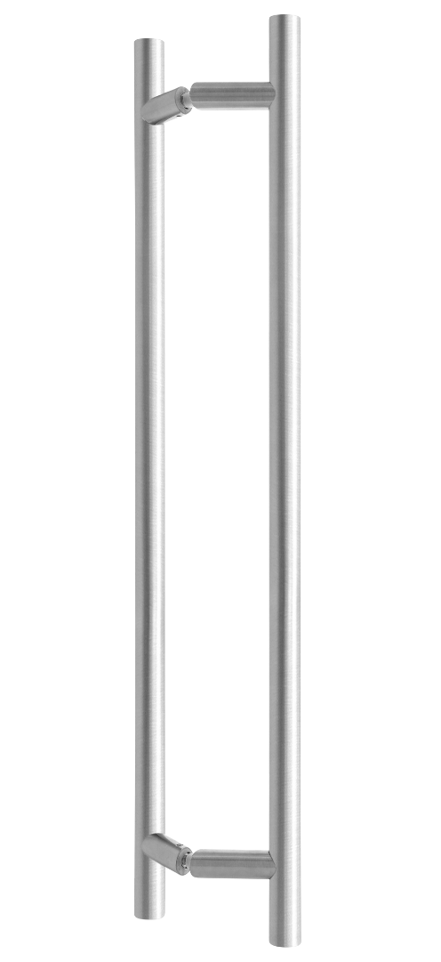 T-Bar Guardsman Door Pull Handles - Back 2 Back 25mm ( SSS ) Grade 304 ...