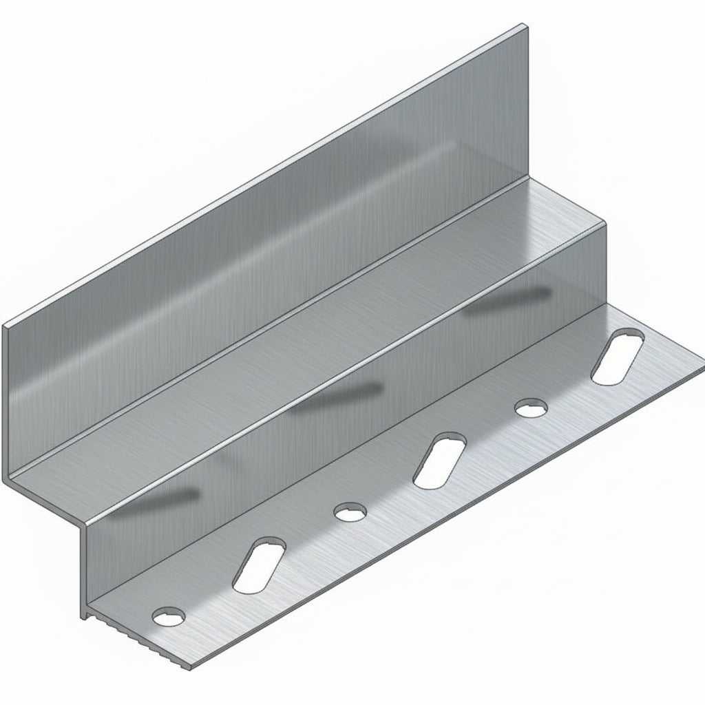 PT15-Type Drylining Ceiling 15mm Shadow Gap Trim - WHITE (Copy) Trims