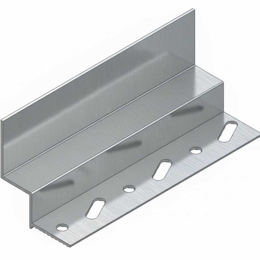PT15-Type Drylining Ceiling 15mm Shadow Gap Trim - WHITE (Copy) Trims