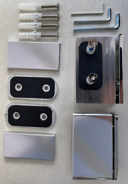 Pivot Ironmngery Sets for 60kg Glass Doors CPS005 Contents View