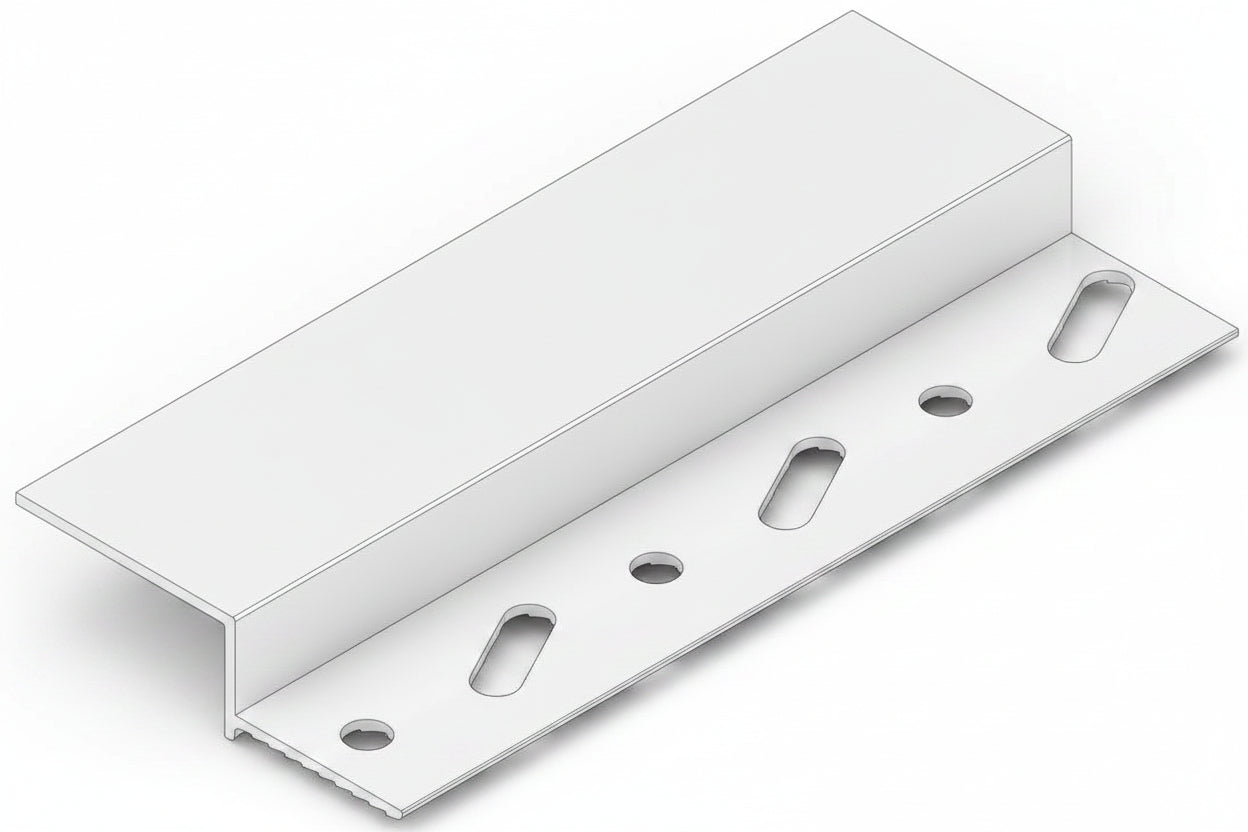 R-25 White Reveal Trim - 3.0m White 