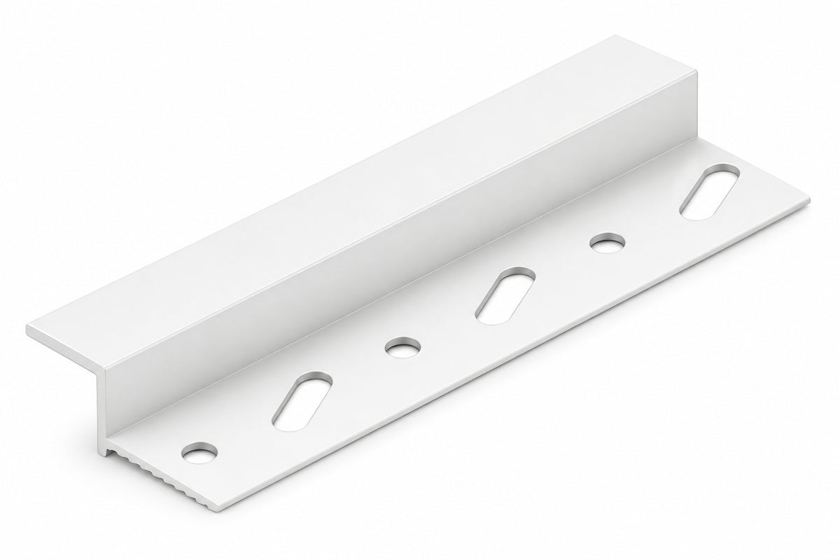 Plasterboard Shadow Gap Reveal Trims - 3 Meter Aluminium – PARTITIONS LTD