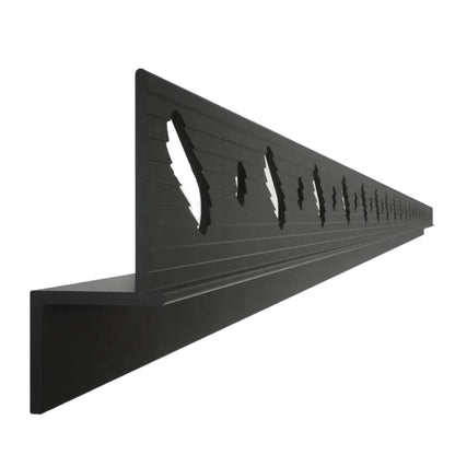 R-Type Shadow Gap Trim - Black  -R12