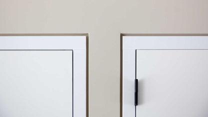Reveal trim around Door frame Reveal trim around stairwell D-12 Casing & Wall Reveal Channel Trims - 3000mm WHITE  